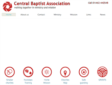 Tablet Screenshot of centralba.org.uk